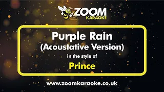 Acoustative Piano Karaoke - Purple Rain - Prince (Female Key +3)