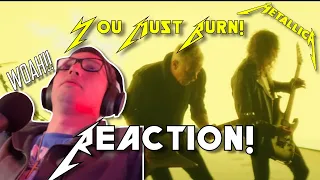 THIS RIFF WILL BLOW YOU AWAY!!  METALLICA - You Must Burn!  Music Video REACTION!