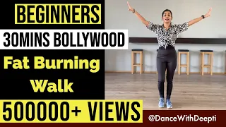 BEGINNERS - 30MINS - FITNESS WALK AT HOME - 2 MILES - Bollywood Dance Workout