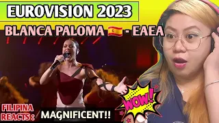 BLANCA PALOMA - EAEA | Spain | National Final Performance | Eurovision 2023 // FIRST TIME TO REACT