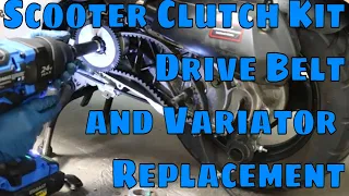 CLEO Scooter clutch assembly replacement| GY6 50cc