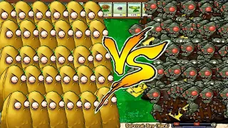 999 Tall nut vs Dr. Zombos Game Mod vs Gargantuar ALL