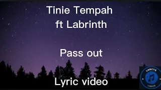 Tinie Tempah ft Labrinth - Pass out Lyric video