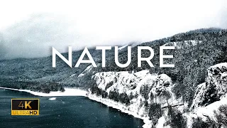 Siberia winter 4K | Scenic Relaxation Film with Peaceful Relaxing Music and Nature Video Ultra HD