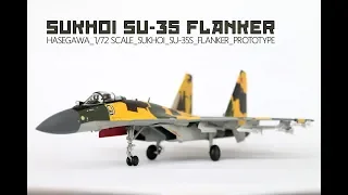 Hasegawa Sukhoi SU-35 Flanker 1/72 | The Inner Nerd