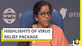 Covid-19 outbreak: Key highlights of India's Relief Package | Wion News