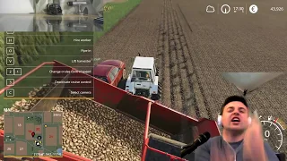 I don't care that I'm a bad farmer! Farming Simulator stream clip