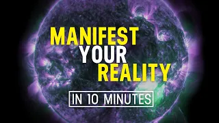 10 Minute Manifestation Meditation | Theta 5.5Hz Isochronic Tones | Powerful Visualisation