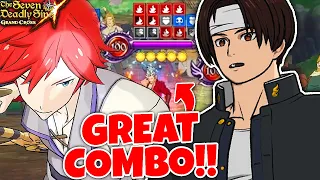 AMAZING COMBO!!! NEW META HUMAN TEAM REINHARD + KYO!! | Seven Deadly Sins: Grand Cross