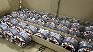 Water Pump Motor Stator Production Assembly line Motor Manufacturing in CHINA'S FACTORY