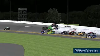 NR2003 reenactment 2021 coke zero 400 Daytona finish