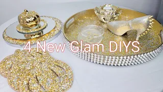 New Glam DIYS/ diy glam home decor/ #glamprincessdiy #easyglamdecorideas