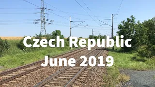 Trains in the Czech Republic June 2019