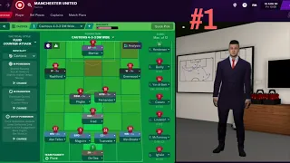 Football Manager 2021 Touch First Look & Manchester United Career Mode