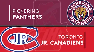 OJHL Highlights | Pickering Panthers VS Toronto Jr. Canadiens | March 5, 2023