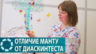 Диаскинтест и проба манту. В чем разница? | за 1 минуту