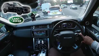 2020 RANGE ROVER VOUGE POV DRIVE IN LONDON!