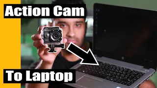 How to connect action camera to laptop