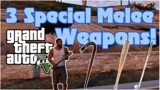 GTA 5: Special Melee Weapons Locations - Baseball Bat, Crowbar & Golf Club