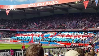 PSG fans in Parc Des Princes