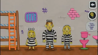 12 Locks Dad and daughters Level 3 (Prison/Jail) Walkthrough [RUD Present]