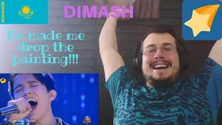 Italian guy reacting to Dimash Kudaibergen - Confessa+The Diva Dance HE MADE ME DROP THE PAINTING!!