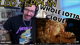 METALHEAD REACTS| Led Zeppelin - Whole Lotta Love (Official Music Video)