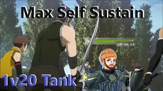 New World S4/5: Maple Tank Build SnS/Flail, Max Self Sustain, 1v20 No Healer! CRAZY NEW TANK TECH!!!