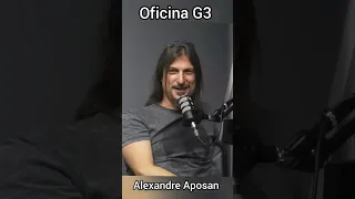 Alexandre Aposan discutiu com produtor do oficina g3