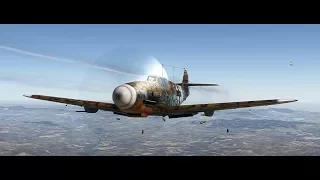 DCS: Burning Skies Server: Compilation Dogfight [Bf-109 & FW-190] Normandy 1944 [PvP Server]