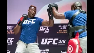 UFC 218: Francis Ngannou Open Workout (Complete) - MMA Fighting