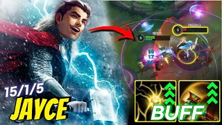 안그래도쌘 제이스를 버프..? HOW STRONG? 15KILLS BUFF JAYCE