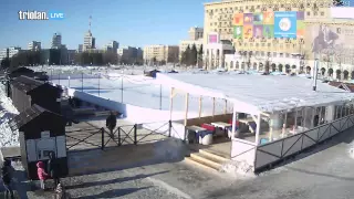 Triolan.Live - Харьков, площадь Свободы (08-01-2015)