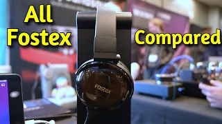 Fostex Headphones compared TH-900,909,610, T20,T40,T50,T60, 50th Anniversary