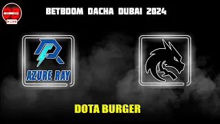 [RU] Team Spirit-Azure Ray bo2 | BetBoom Dacha Dubai 2024 Group Stage | Dota Burger