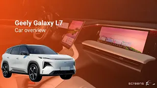 Geely Galaxy L7 | Car overview