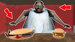 Fat Granny vs Grandpa vs Burger - funny horror animation (30 minutes with Granny)