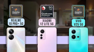 MAHAL DOANG! realme 10 Pro+ 5G VS Xiaomi 12 Lite 5G VS vivo V25 5G