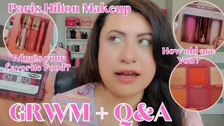 GET TO KNOW ME - GRWM + Q&A , Trying out some new Makeup 💄