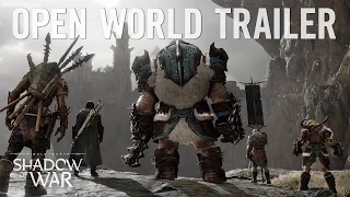 Middle-earth: Shadow of War - Official "Open World" 4K Trailer
