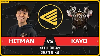 WC3 - B2W NA LUL Cup #21 - Quarterfinal: [ORC] Hitman vs Kayo [ORC]