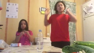 (Rage Out) the bottle flip challenge whift My sister | Punishment