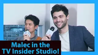 Shadowhunters' Harry Shum Jr & Matthew Daddario | TV Insider