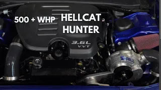 MAKE 500HP  OR MORE on a Pentastar V6 | HELLCAT HUNTER |  MOPAR WARS EP2 | Ripp Supercharger |