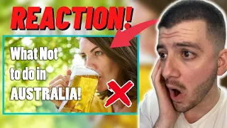 British Reacts To 11 Things NOT to do in Australia - MUST SEE BEFORE YOU GO!