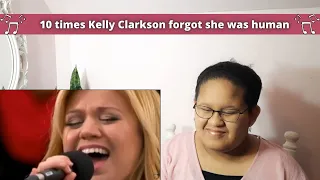 10 times Kelly Clarkson forgot she was human!!🎵🎤✨😮