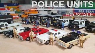 Amazing Police Units in HO Scale (1:87)