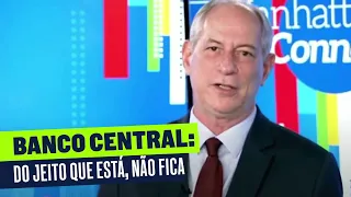 BANCO CENTRAL: DO JEITO QUE ESTÁ, NÃO FICA