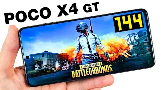 POCO X4 GT (144hz) 🔥 - GAMING TEST 2022🔥 БОЛЬШОЙ ТЕСТ В ИГРАХ 2022 ГОДА! FPS! + НАГРЕВ