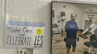 100-year-old man refuses to 'give up,' works out every day